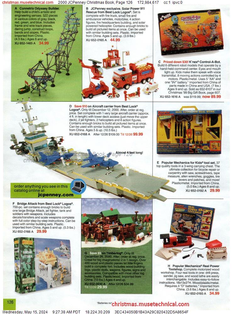 2000 JCPenney Christmas Book, Page 126