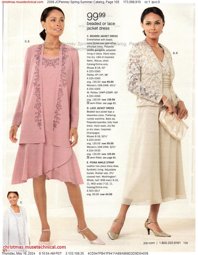 2009 JCPenney Spring Summer Catalog, Page 105