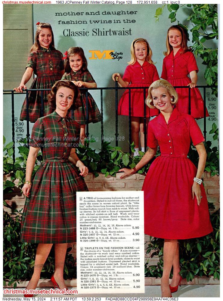 1963 JCPenney Fall Winter Catalog, Page 128