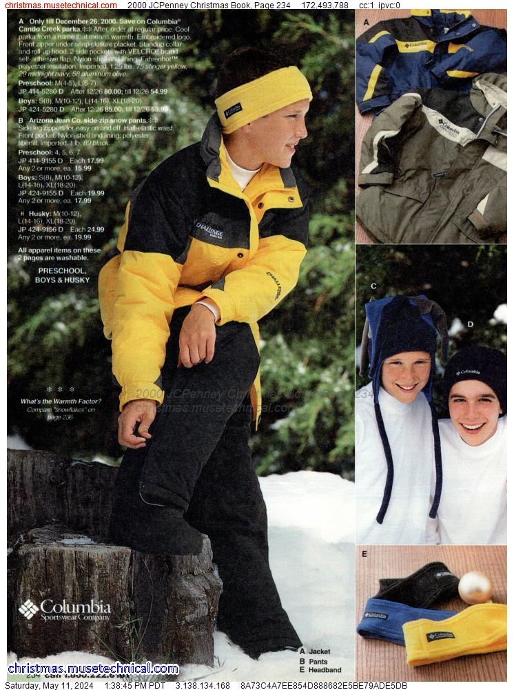 2000 JCPenney Christmas Book, Page 234