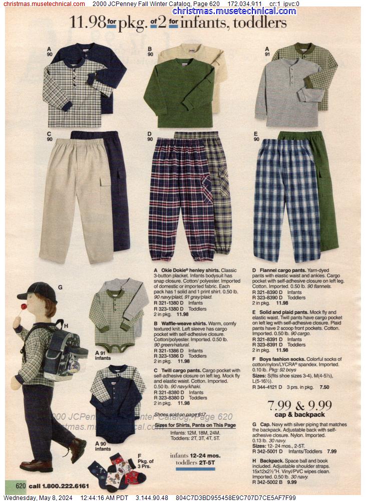 2000 JCPenney Fall Winter Catalog, Page 620