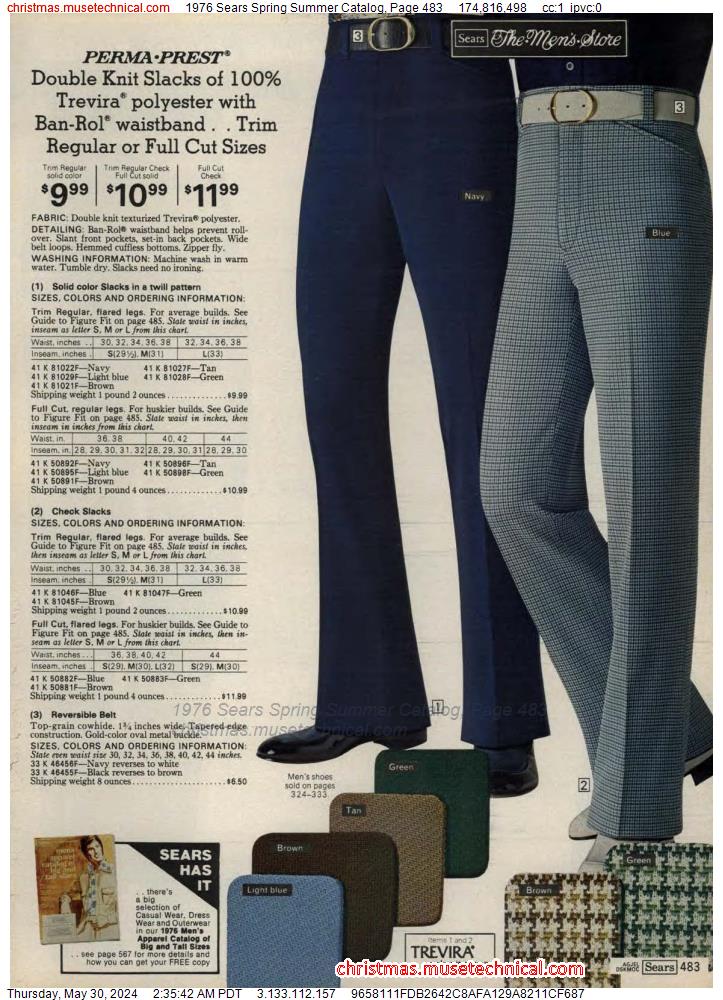 1976 Sears Spring Summer Catalog, Page 483