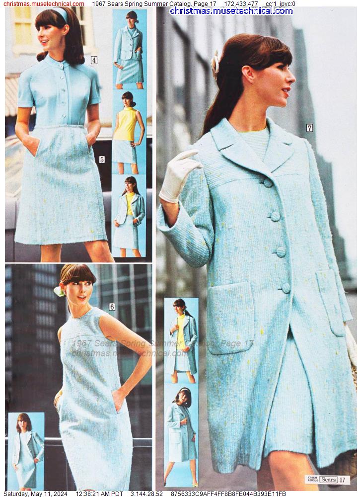 1967 Sears Spring Summer Catalog, Page 17