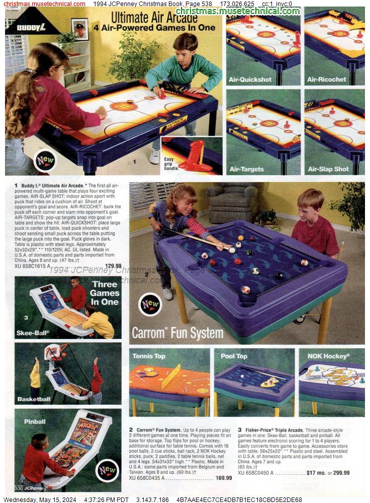 1994 JCPenney Christmas Book, Page 538
