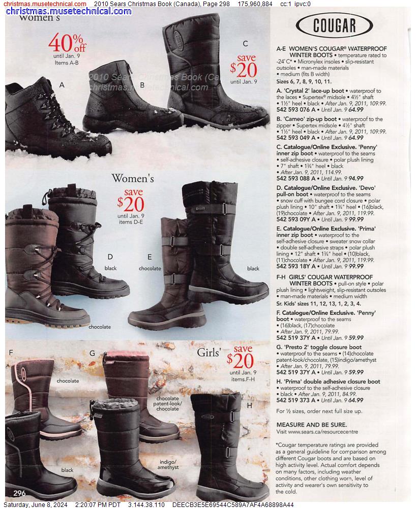 2010 Sears Christmas Book (Canada), Page 298