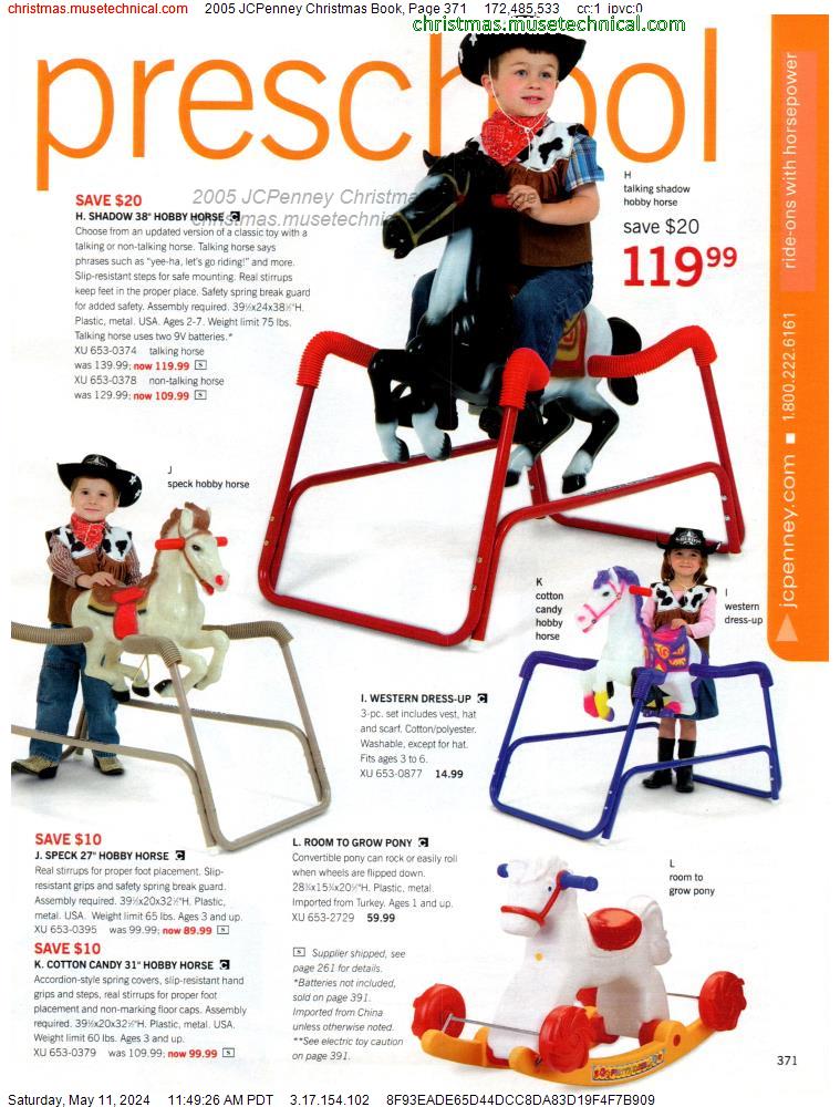 2005 JCPenney Christmas Book, Page 371