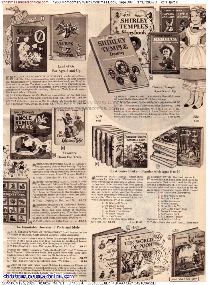 1960 Montgomery Ward Christmas Book, Page 307