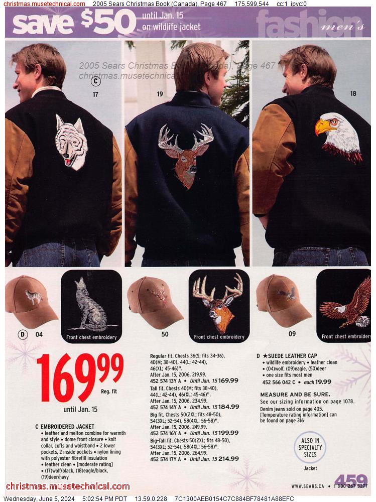 2005 Sears Christmas Book (Canada), Page 467
