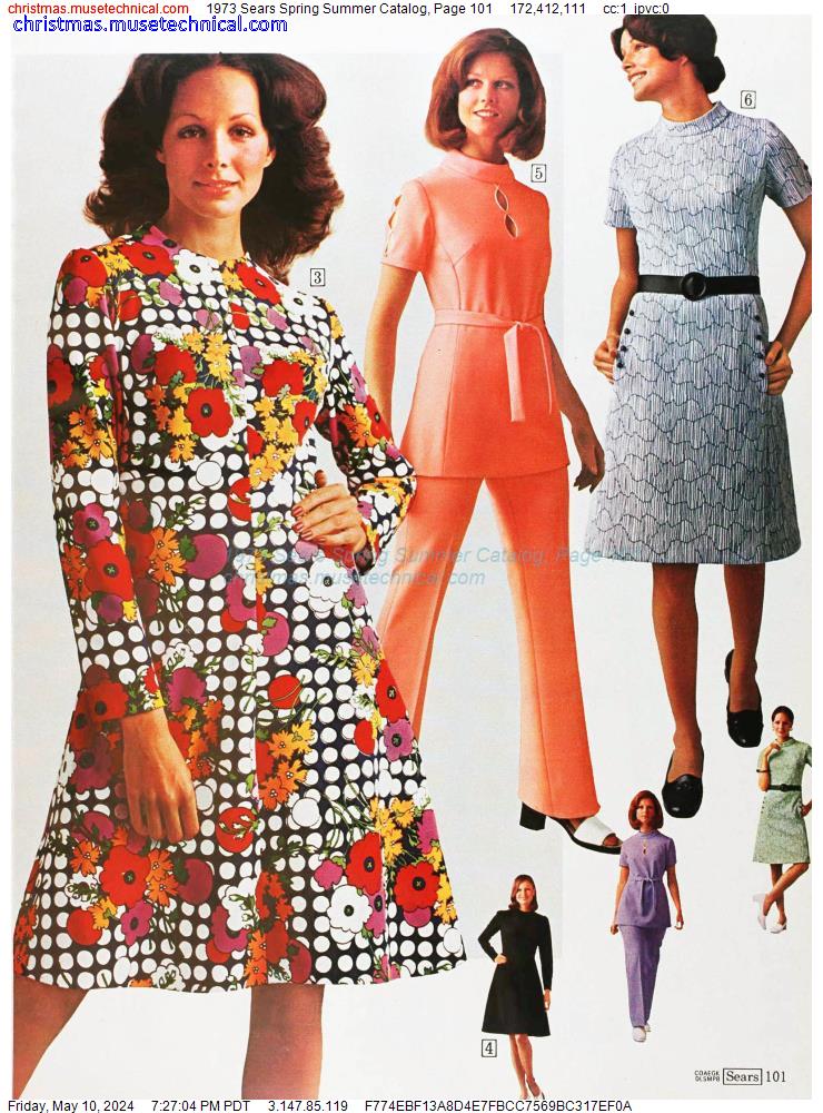 1973 Sears Spring Summer Catalog, Page 101
