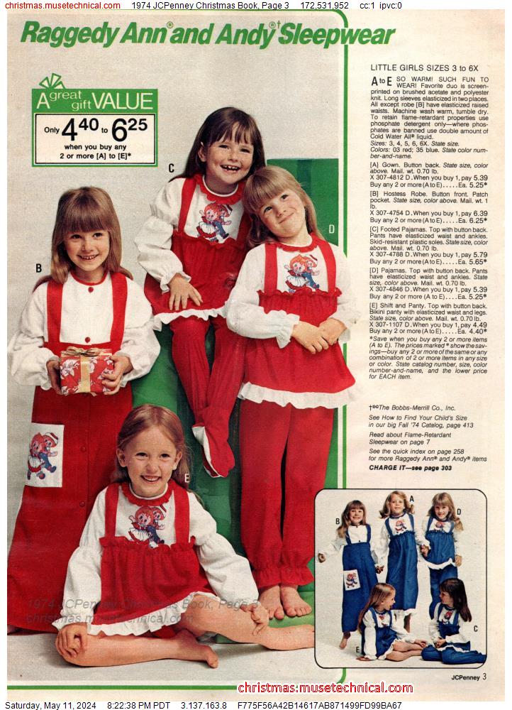 1974 JCPenney Christmas Book, Page 3