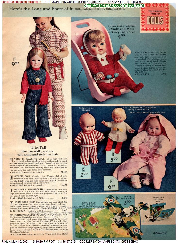 1971 JCPenney Christmas Book, Page 459