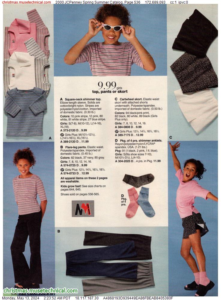 2000 JCPenney Spring Summer Catalog, Page 536