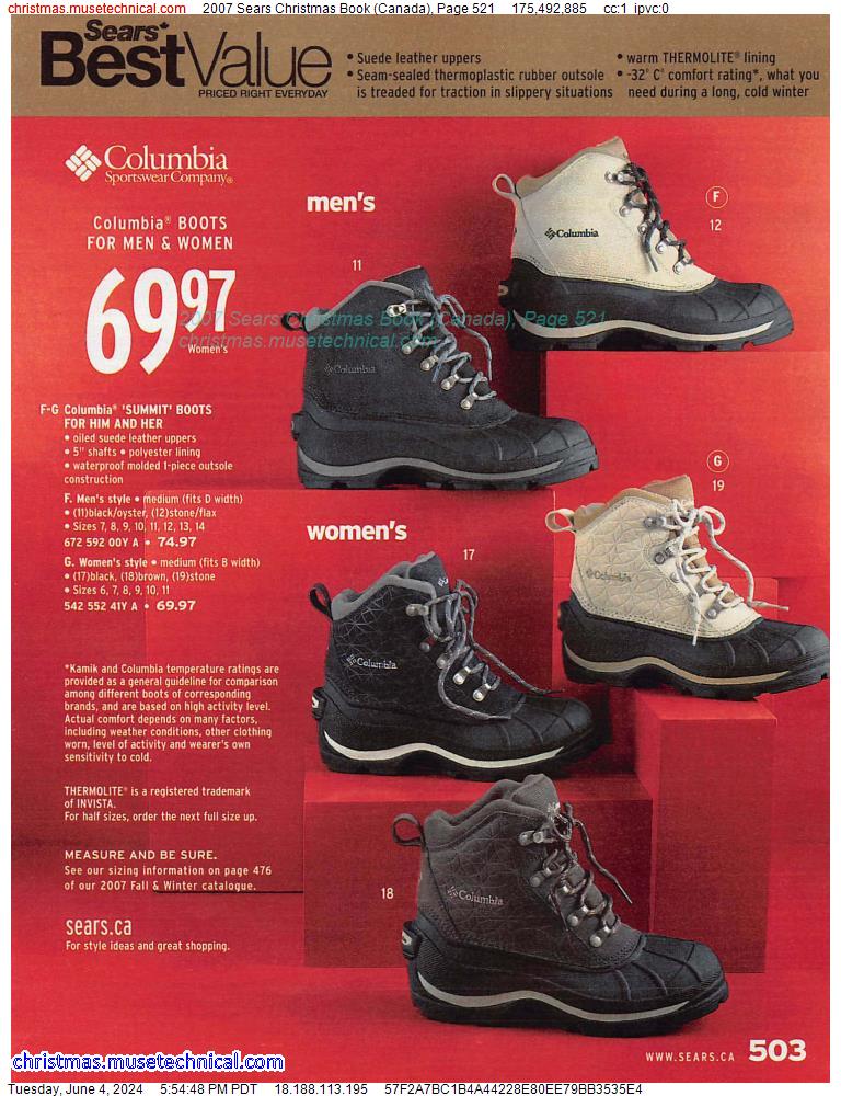 2007 Sears Christmas Book (Canada), Page 521