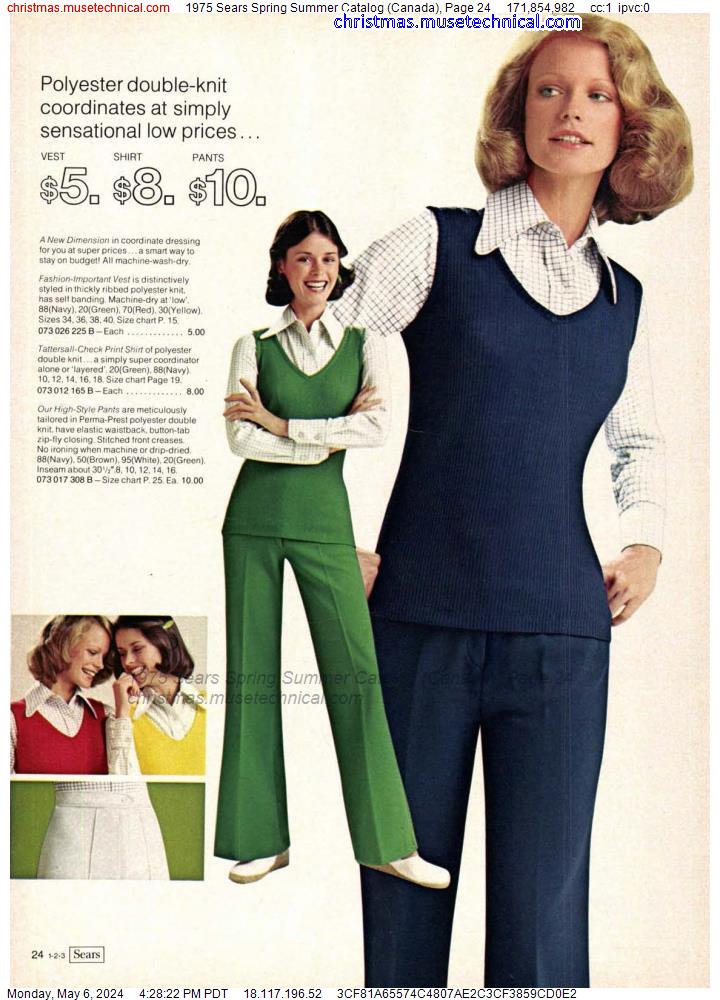 1975 Sears Spring Summer Catalog (Canada), Page 24