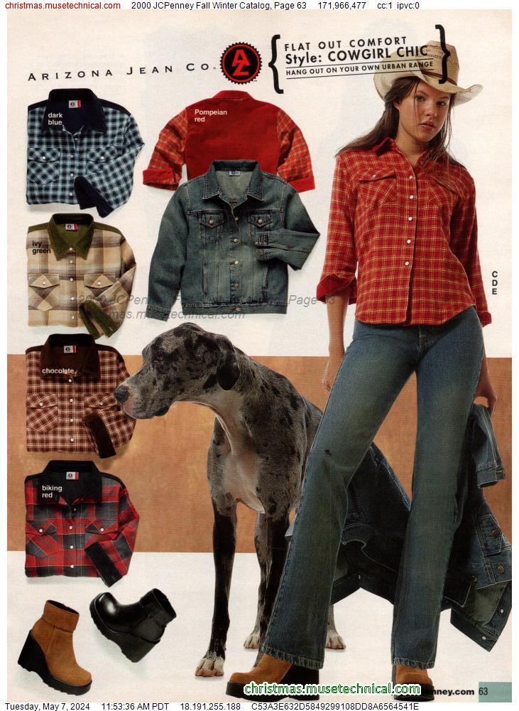 2000 JCPenney Fall Winter Catalog, Page 63
