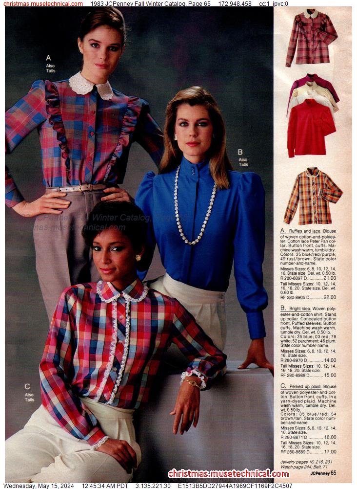 1983 JCPenney Fall Winter Catalog, Page 65