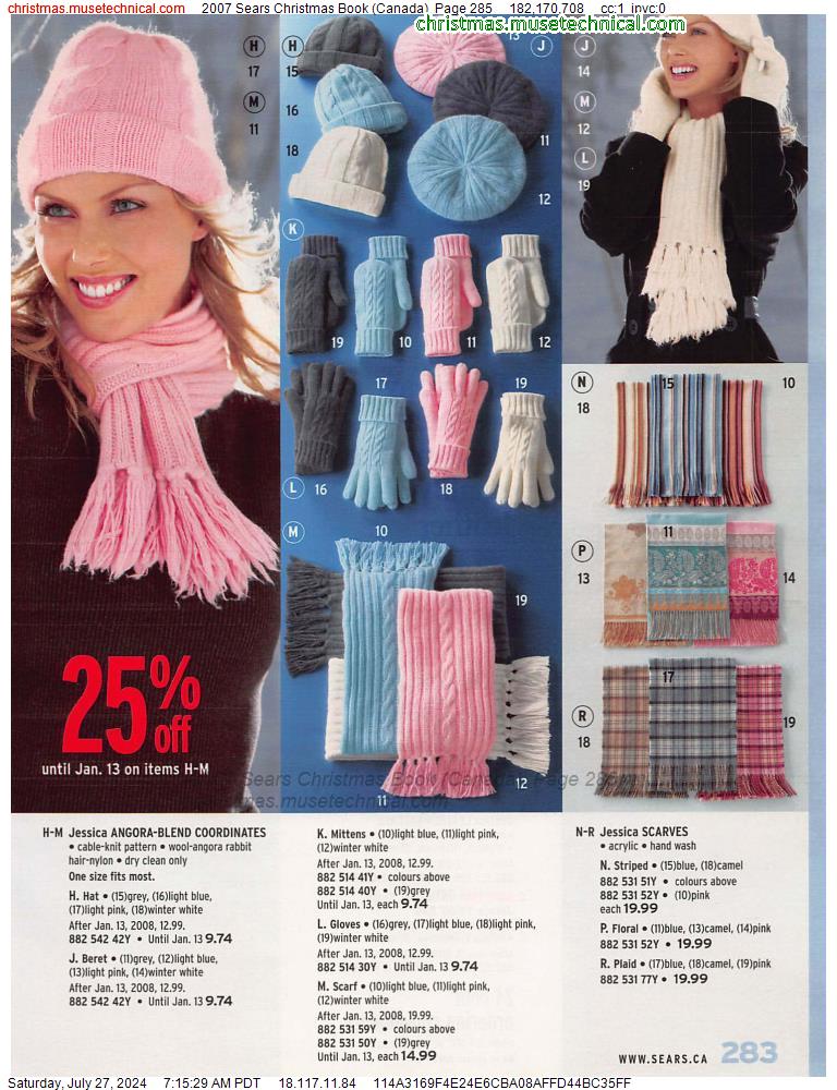 2007 Sears Christmas Book (Canada), Page 285