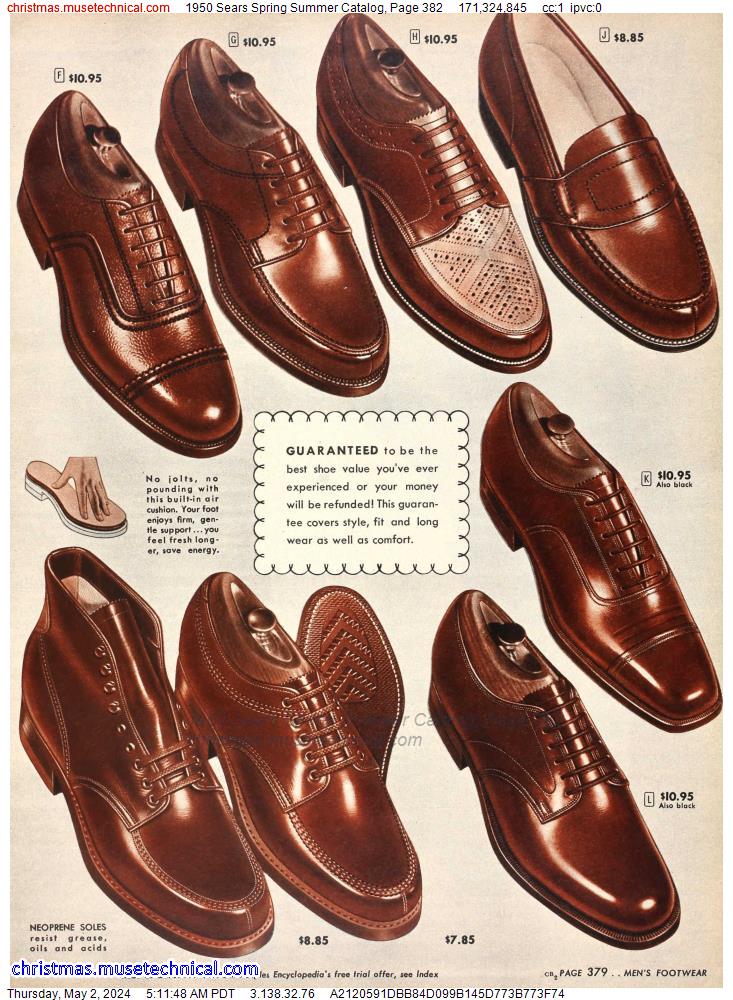 1950 Sears Spring Summer Catalog, Page 382