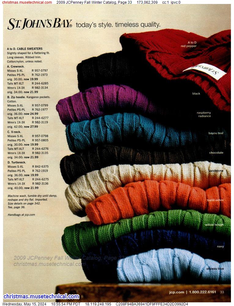 2009 JCPenney Fall Winter Catalog, Page 33