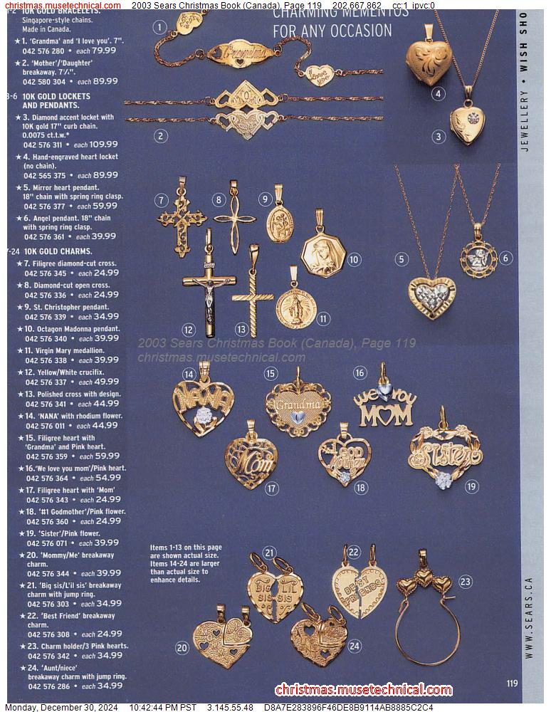 2003 Sears Christmas Book (Canada), Page 119