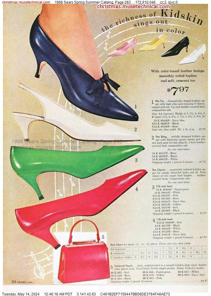 1966 Sears Spring Summer Catalog, Page 263