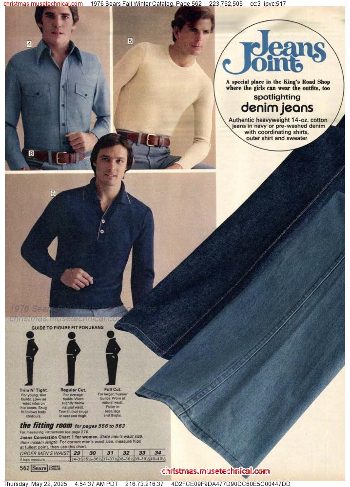 1976 Sears Fall Winter Catalog, Page 562