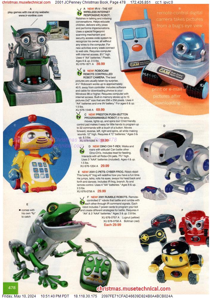 2001 JCPenney Christmas Book, Page 478