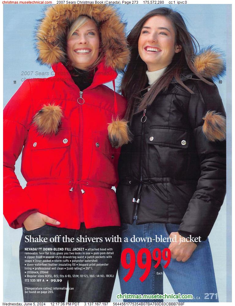 2007 Sears Christmas Book (Canada), Page 273