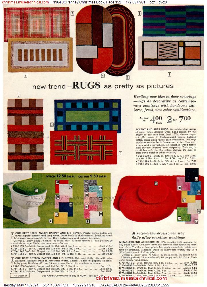 1964 JCPenney Christmas Book, Page 152