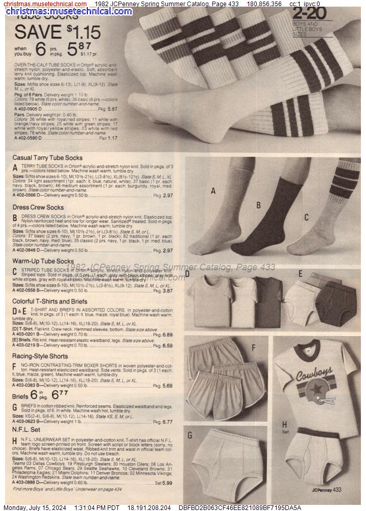 1982 JCPenney Spring Summer Catalog, Page 433