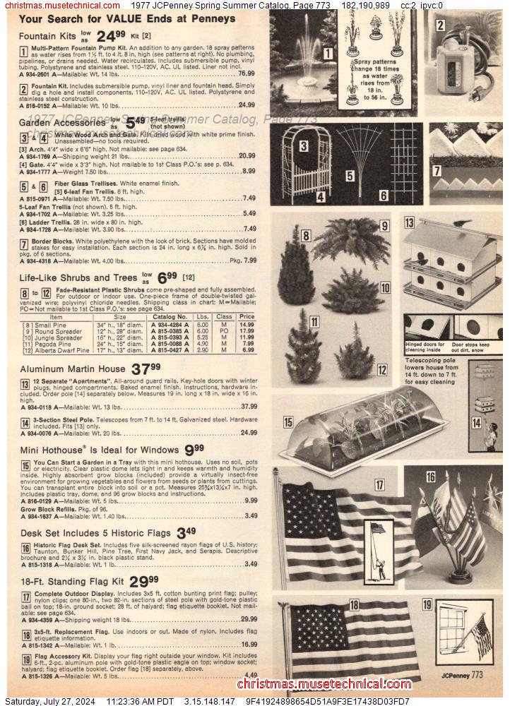 1977 JCPenney Spring Summer Catalog, Page 773