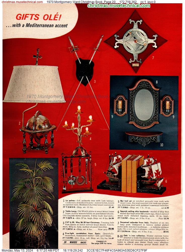 1970 Montgomery Ward Christmas Book, Page 20