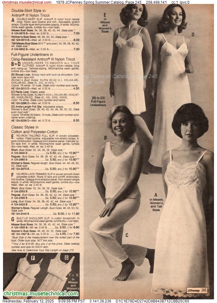 1978 JCPenney Spring Summer Catalog, Page 245