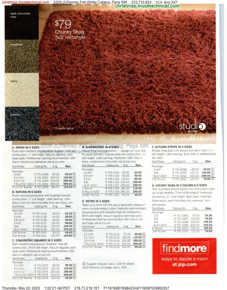 2009 JCPenney Fall Winter Catalog, Page 586