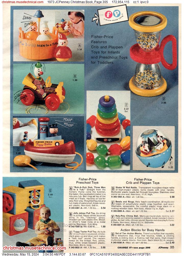 1973 JCPenney Christmas Book, Page 305
