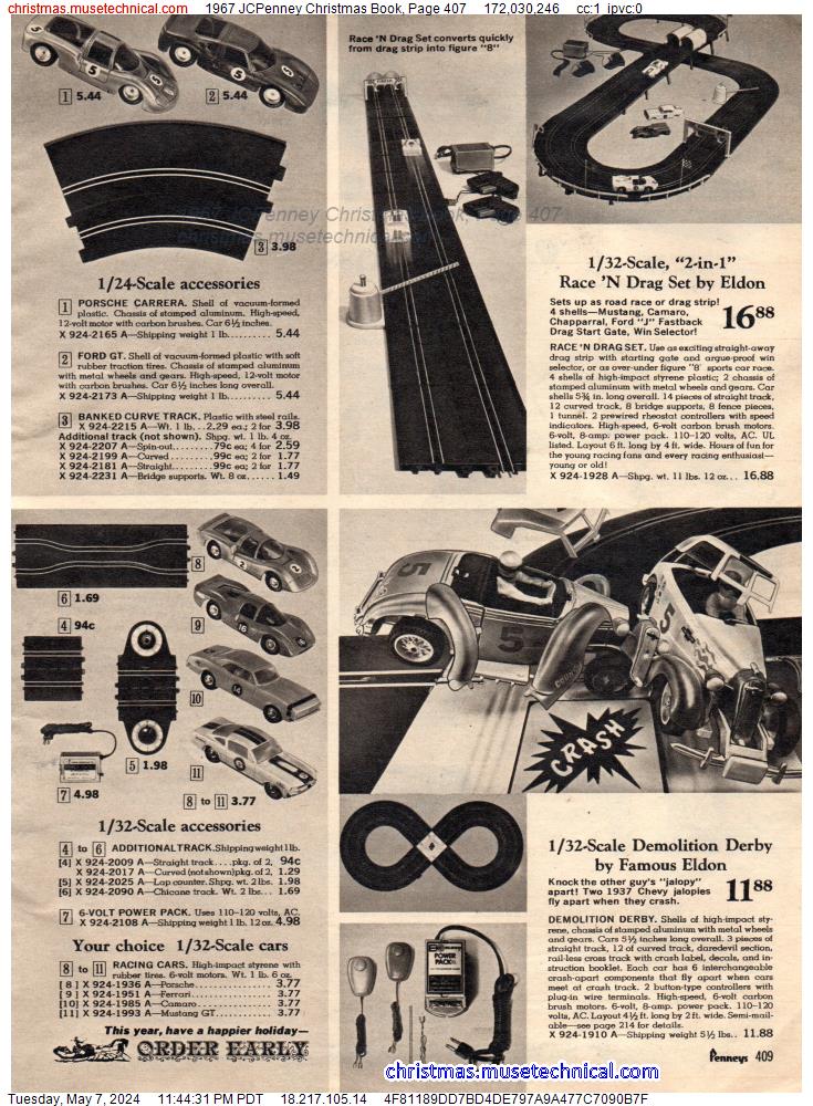 1967 JCPenney Christmas Book, Page 407