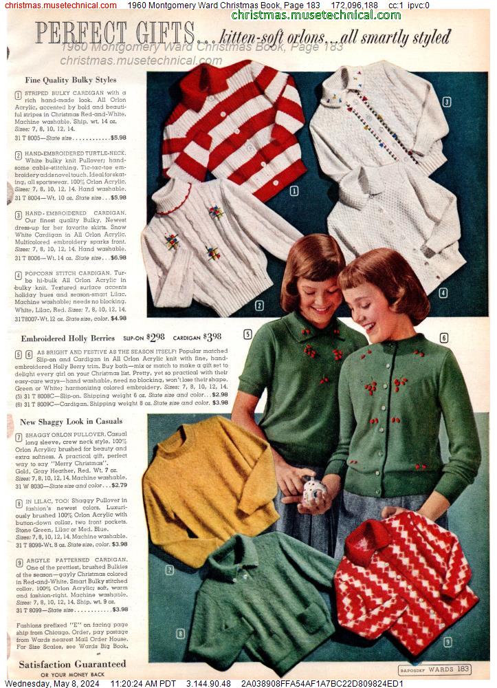 1960 Montgomery Ward Christmas Book, Page 183