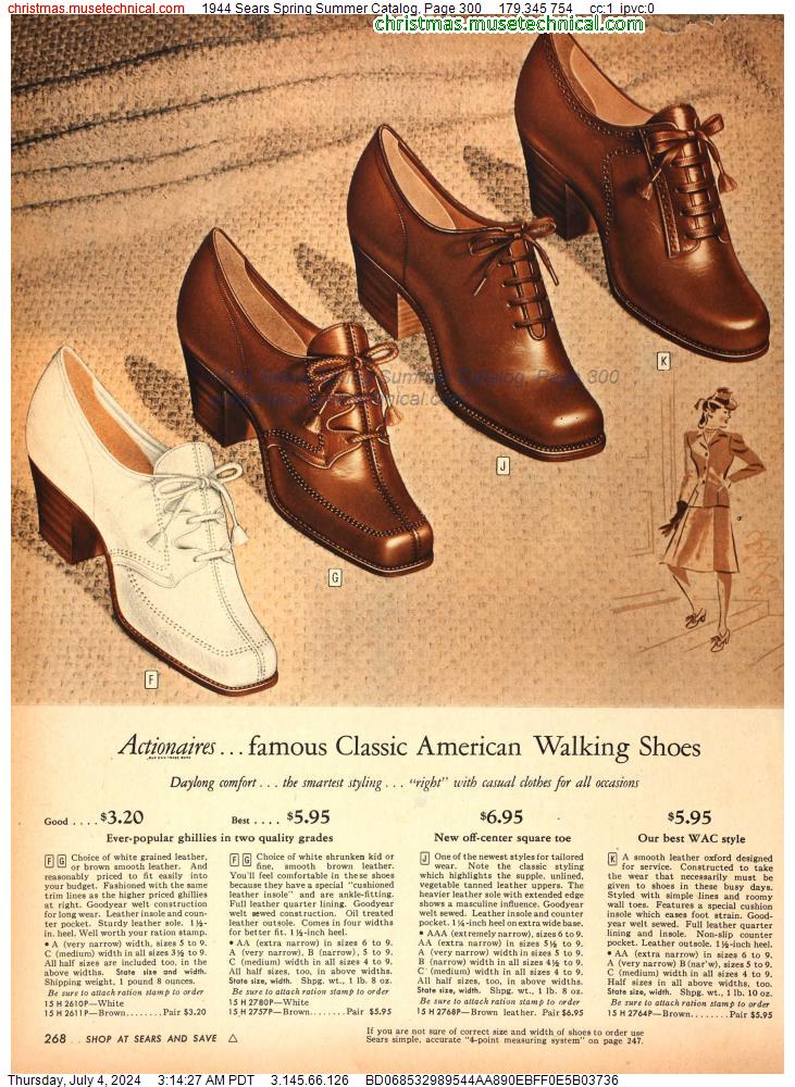 1944 Sears Spring Summer Catalog, Page 300