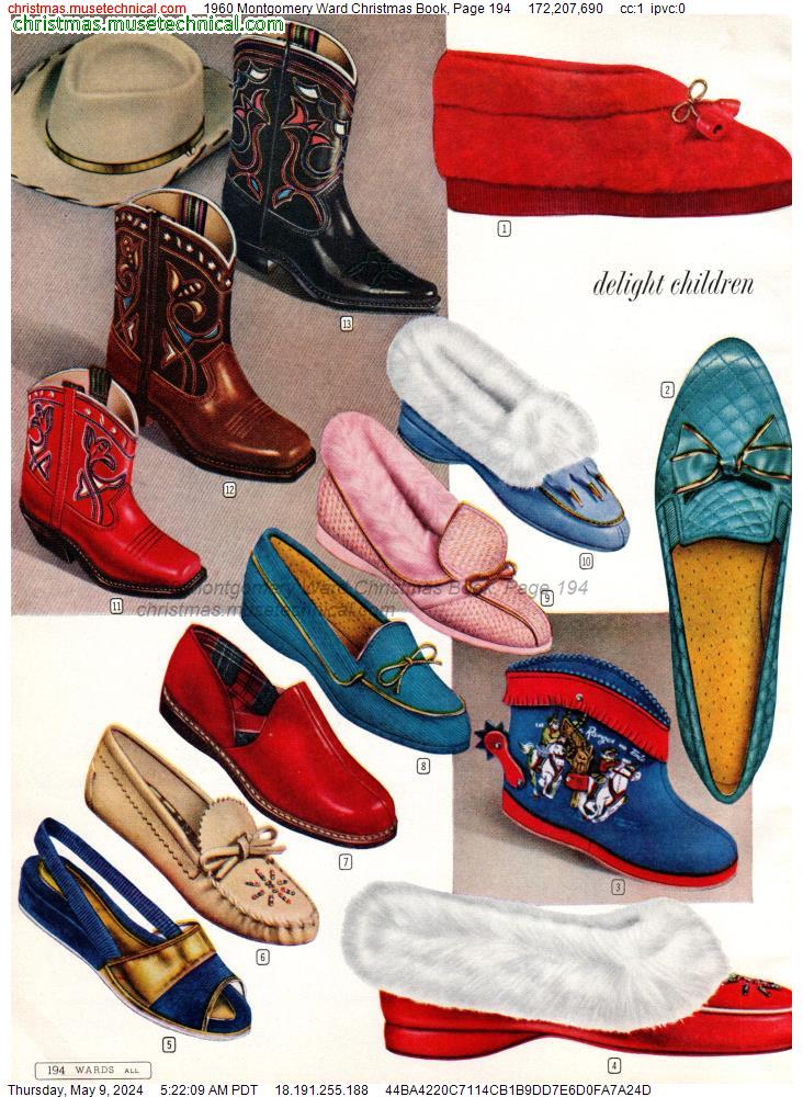 1960 Montgomery Ward Christmas Book, Page 194