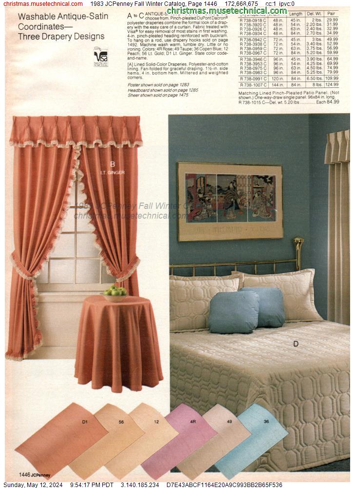 1983 JCPenney Fall Winter Catalog, Page 1446