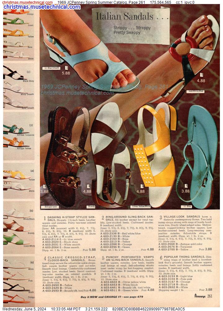 1969 JCPenney Spring Summer Catalog, Page 261