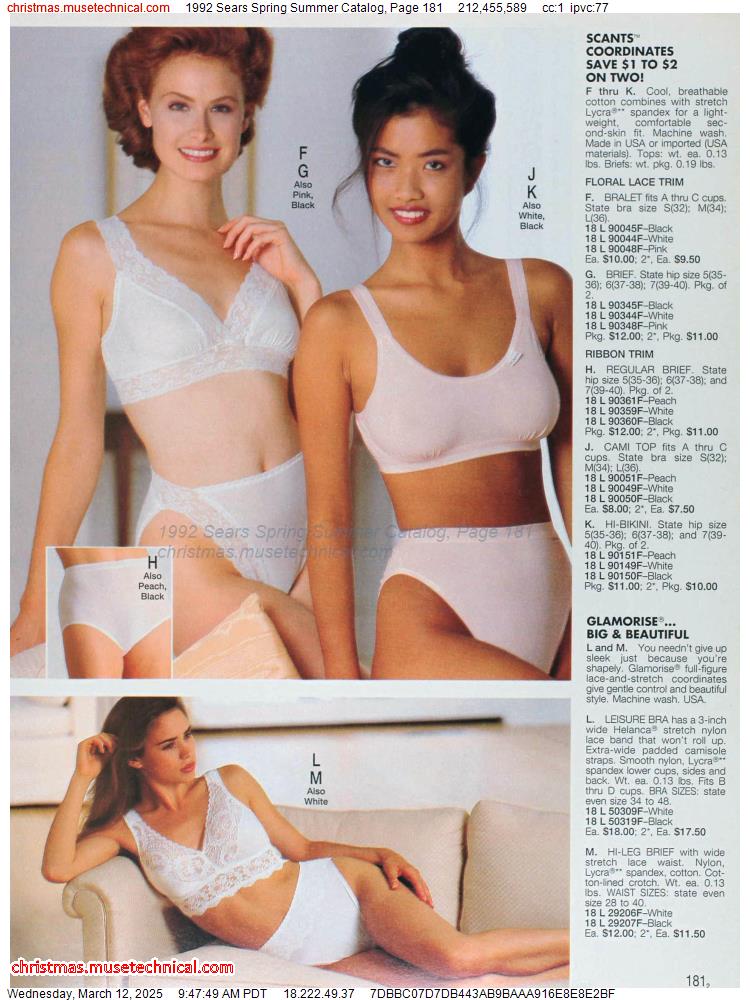 1992 Sears Spring Summer Catalog, Page 181