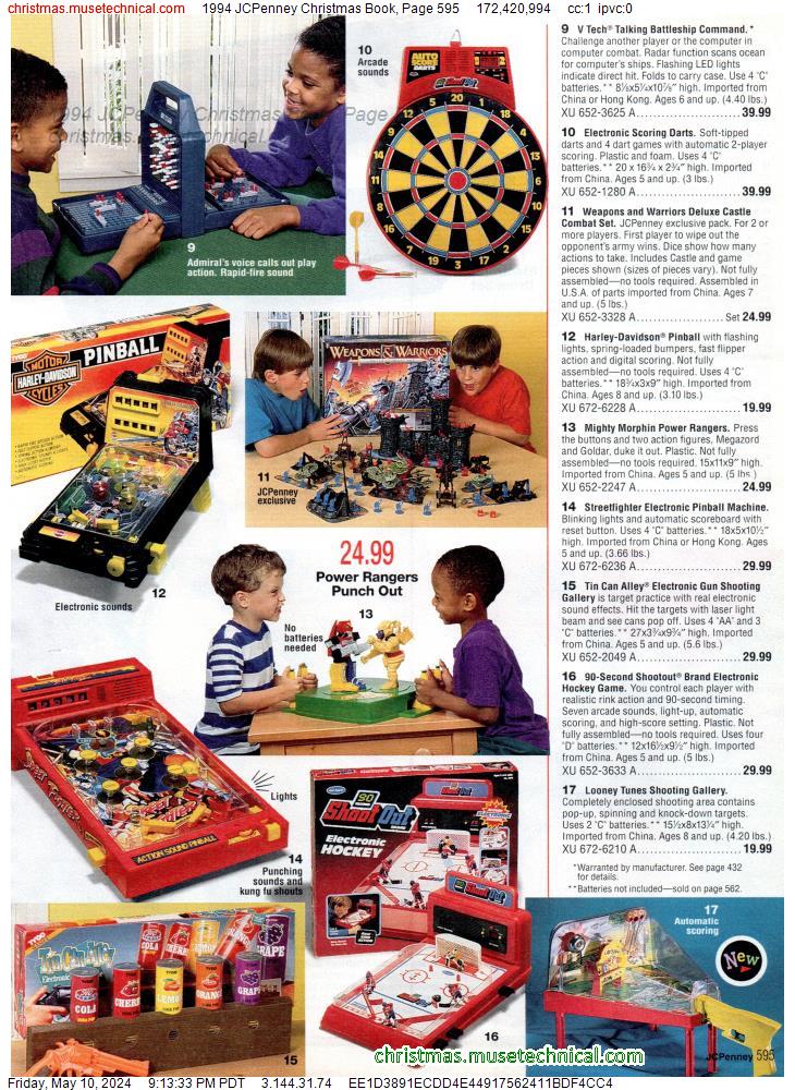 1994 JCPenney Christmas Book, Page 595