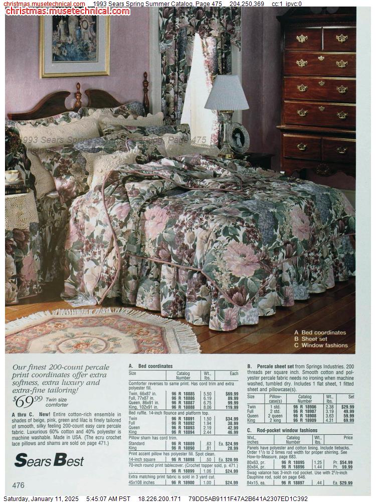 1993 Sears Spring Summer Catalog, Page 475