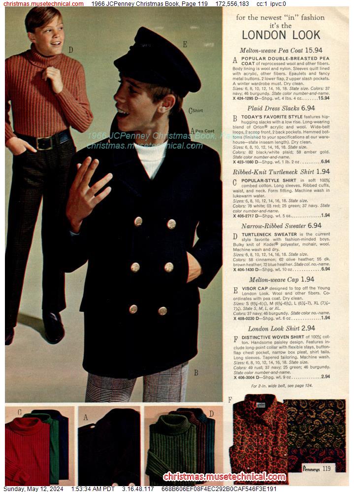 1966 JCPenney Christmas Book, Page 119