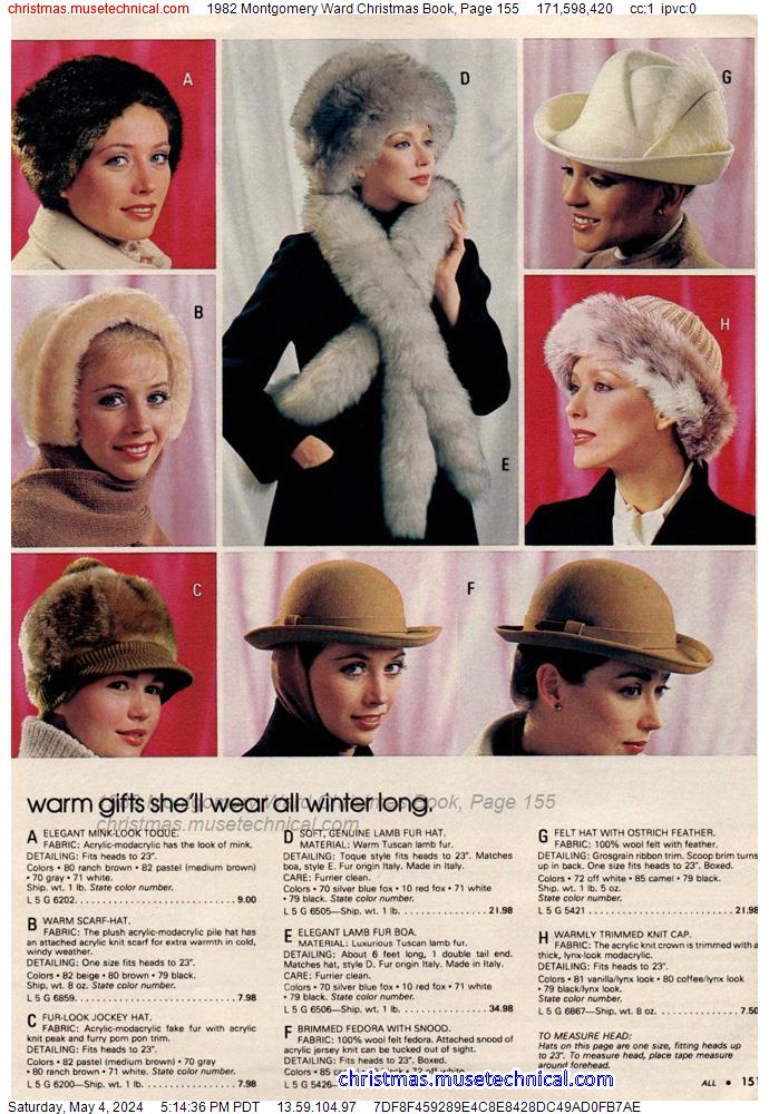 1982 Montgomery Ward Christmas Book, Page 155