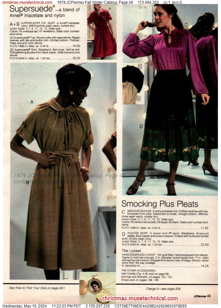 1979 JCPenney Fall Winter Catalog, Page 49