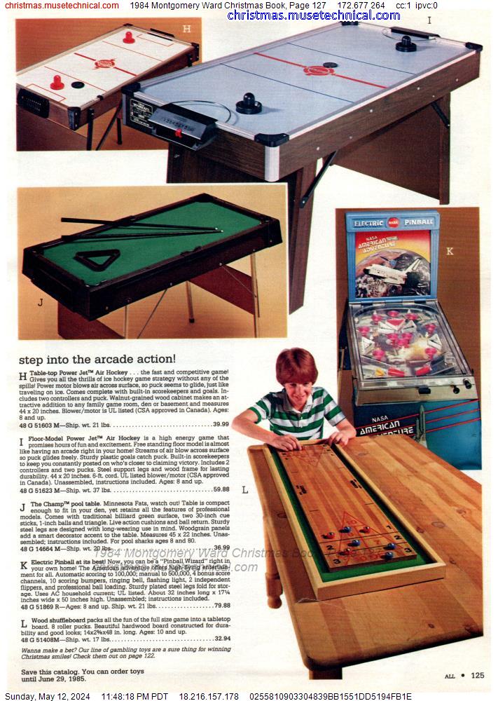 1984 Montgomery Ward Christmas Book, Page 127