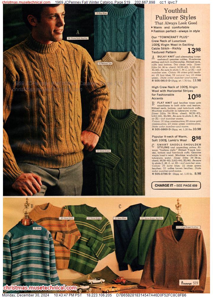 1969 JCPenney Fall Winter Catalog, Page 519