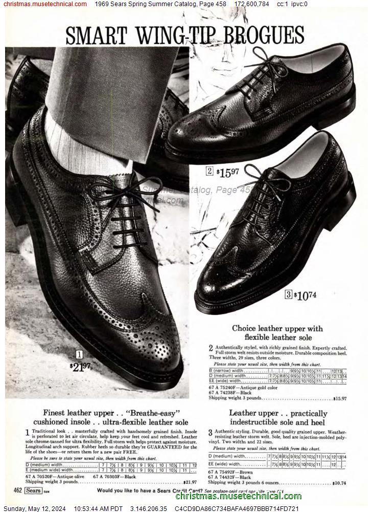 1969 Sears Spring Summer Catalog, Page 458